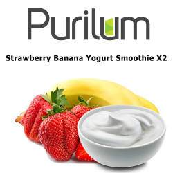 Strawberry Banana Yogurt Smoothie X2 Purilum