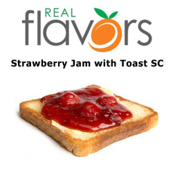 Strawberry Jam with Toast SC Real Flavors