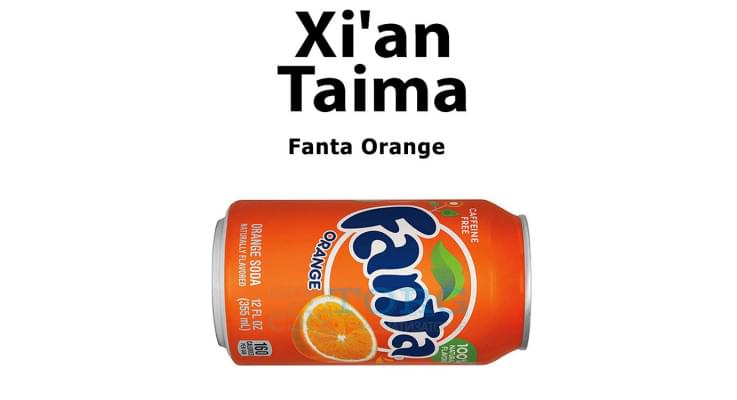 Ароматизатор Xi'an Taima Fanta Orange
